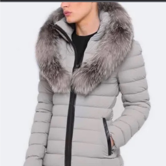 Mackage puffer coat with fox fur hood - Picture 10 of 10